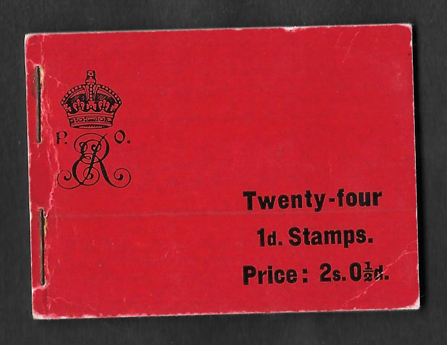 (image for) BA1 March 1904 Edward VII 2s 0.5d Stitched Booklet