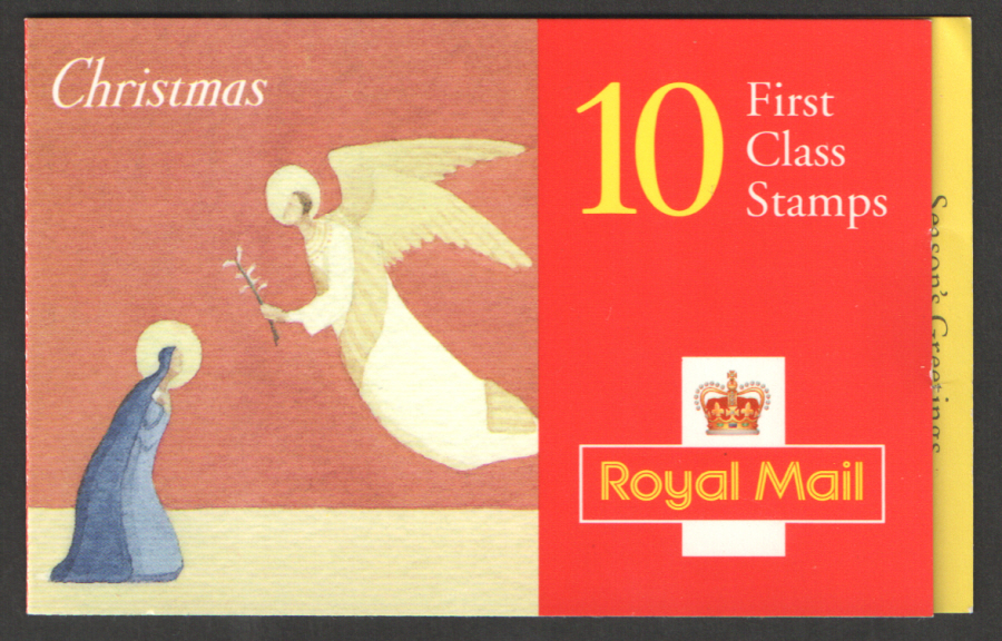 (image for) LX11 / DB12(14) Cyl B1A etc No Dot 1996 10 x 1st Class Christmas Booklet