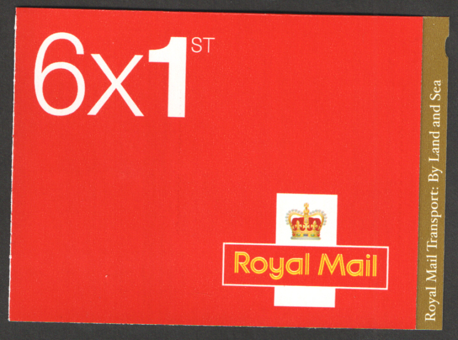 (image for) PM40 / SB3(40) 2013 Royal Mail Transport 6 x 1st Class Booklet