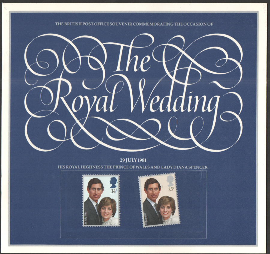 (image for) 1981 Royal Wedding Souvenir Book / Folder