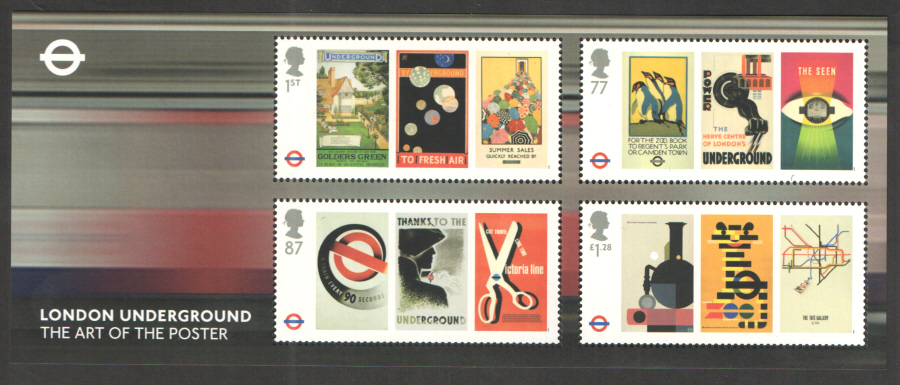 (image for) MS3429 2013 London Underground Royal Mail Miniature Sheet