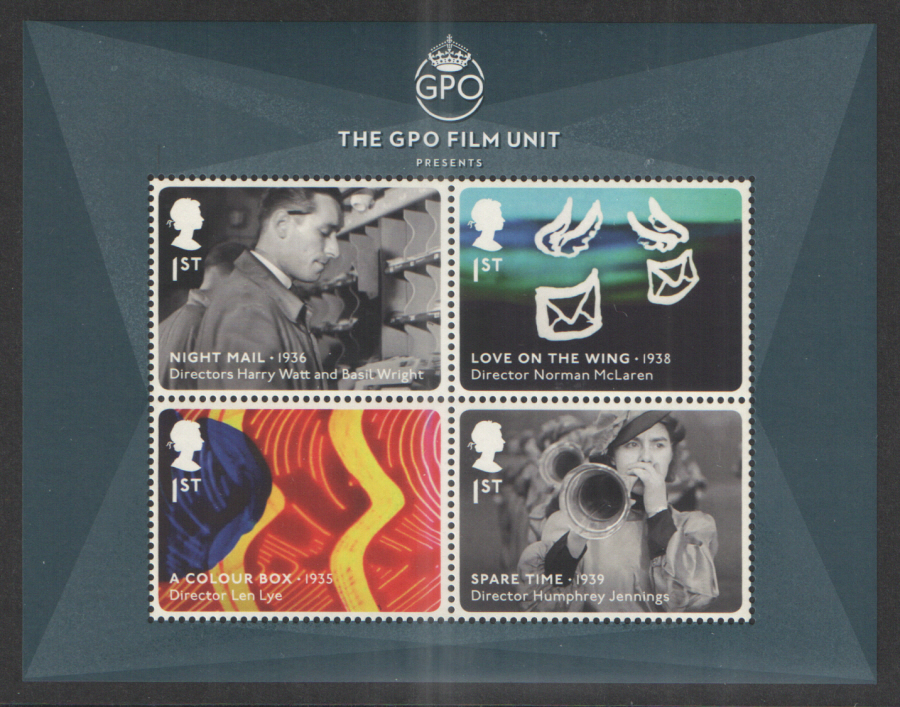(image for) MS3608 2014 GPO Film Unit Non-Barcoded Royal Mail Miniature Sheet