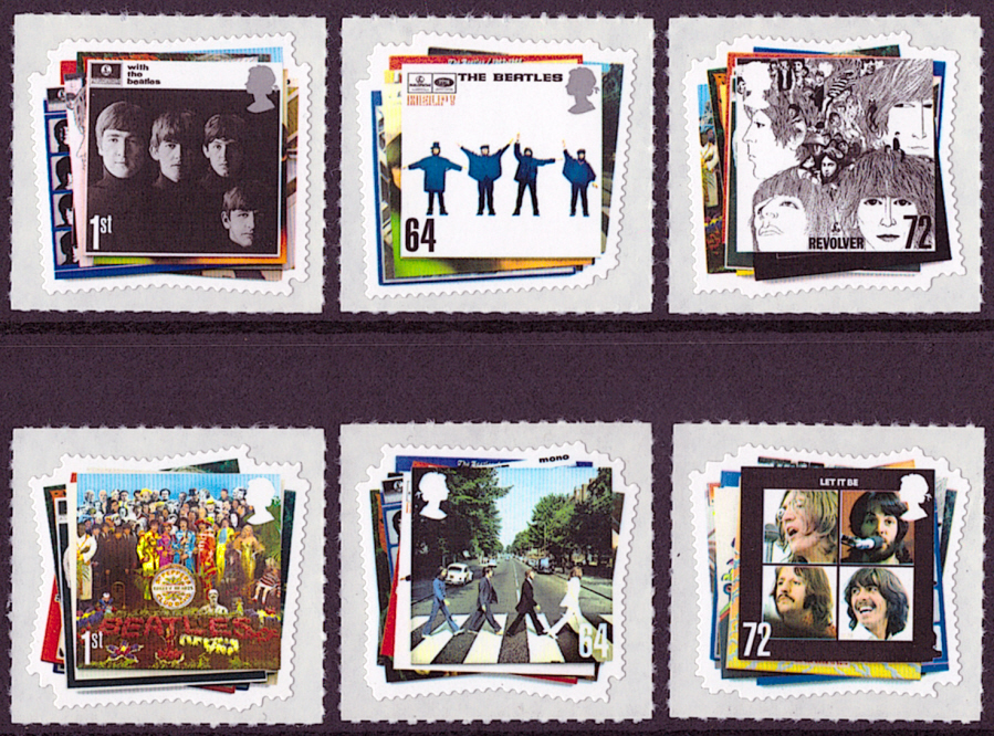 (image for) SG2686 / 91 2007 The Beatles unmounted mint set of 6