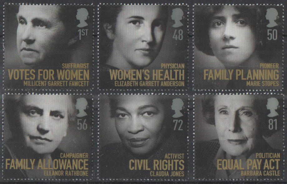 (image for) SG2870 / 75 2008 Women Of Distinction unmounted mint set of 6