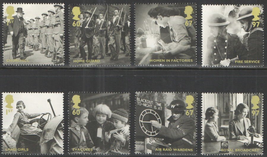 (image for) SG3074 / 81 2010 Britain Alone unmounted mint set of 8
