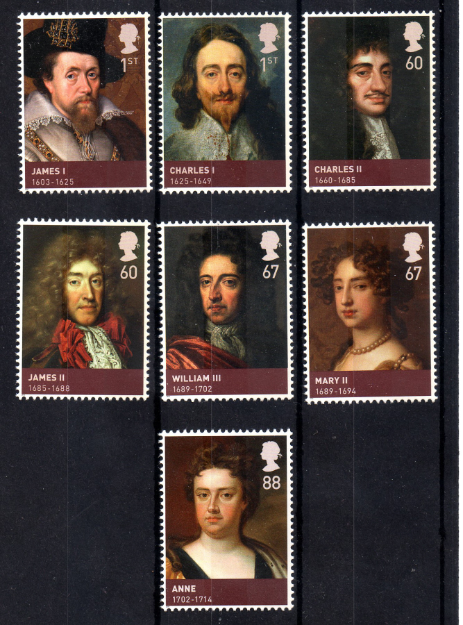 (image for) SG3087 / 93 2010 House Of Stuart unmounted mint set of 7