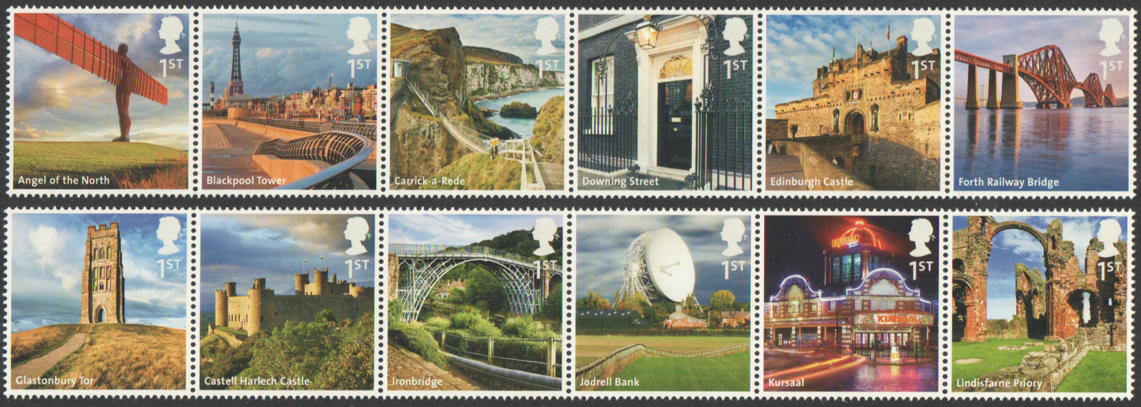 (image for) SG3230 / 41 2011 A-Z Of The United Kingdom Part 1 unmounted mint set of 12