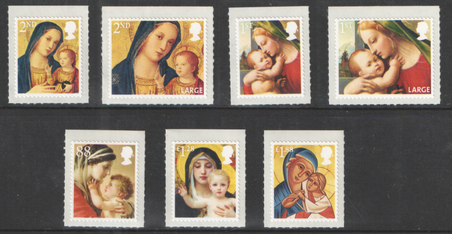 (image for) SG3542 / 48 2013 Christmas unmounted mint set of 7