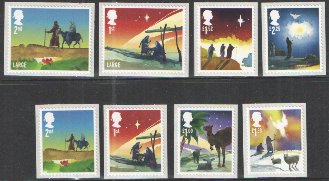 (image for) SG3771 / 78 2015 Christmas unmounted mint set of 8