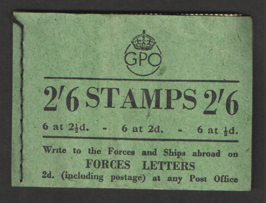 (image for) BD18(25) Sept 1945 George VI 2/6 Stitched Booklet - Click Image to Close