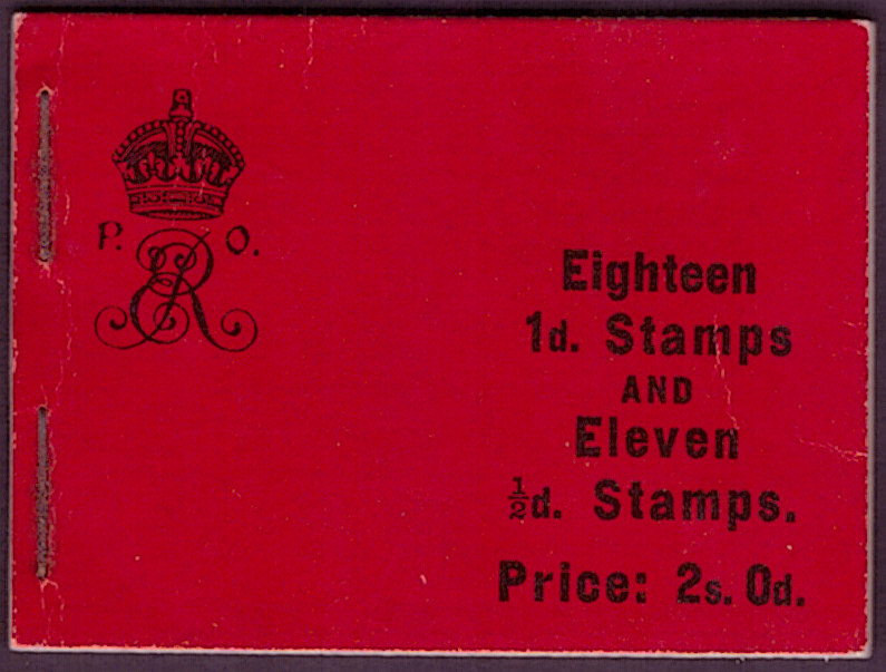 (image for) BA5 August 1909 Edward VII 2s 0d Stitched Booklet