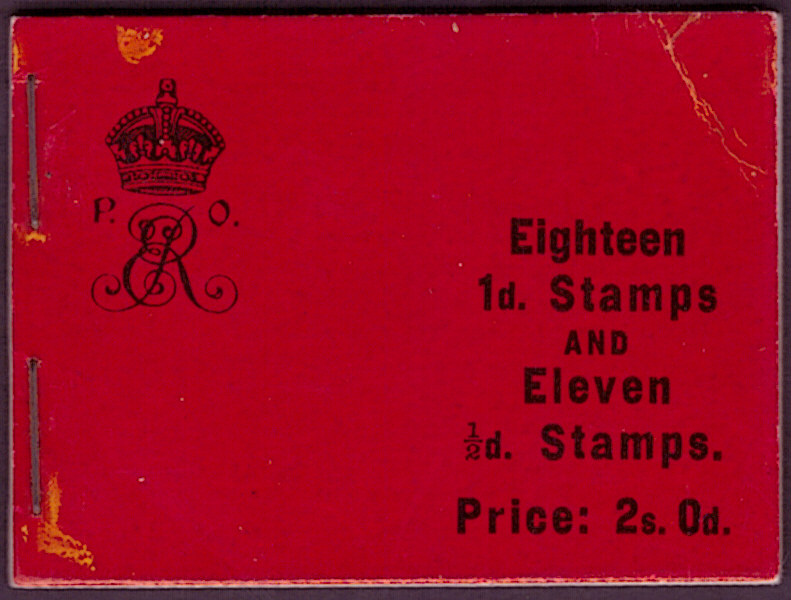 BA5 August 1909 Edward VII 2s 0d Stitched Booklet