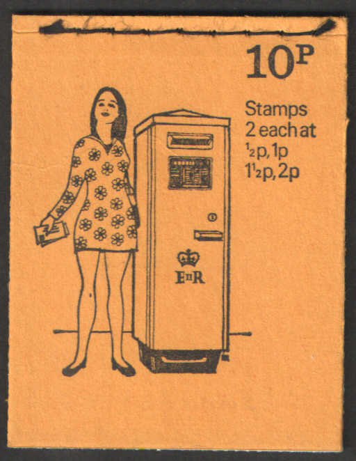 (image for) DN56 / DB1(11) October 1972 10p Stitched Booklet