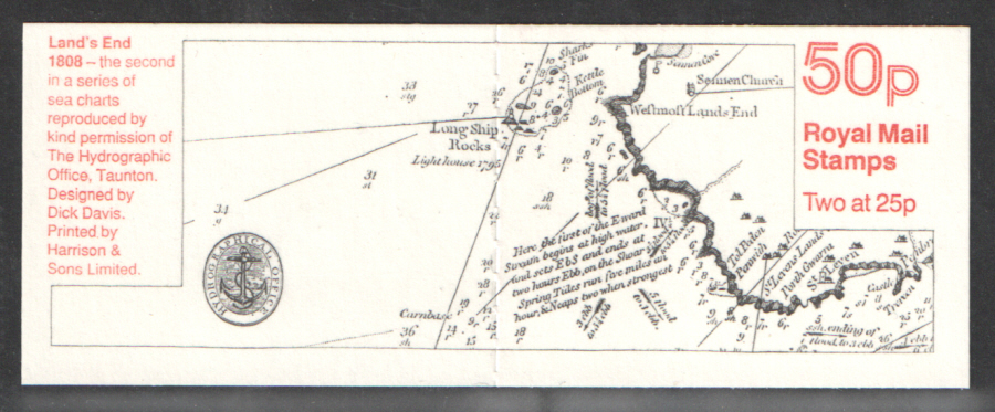 (image for) FB73 / DB14(38) Cyl B5 Land's End 50p Folded Booklet