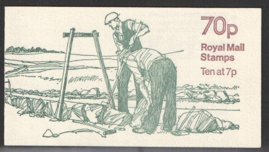 (image for) FD4B / DB7(5)A + TSV Perf E1 70p Dry Stone Walling Right Margin Folded Booklet
