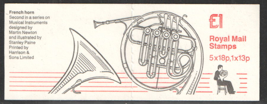 (image for) FH6 / DB15(2) French Horn £1 Folded Booklet