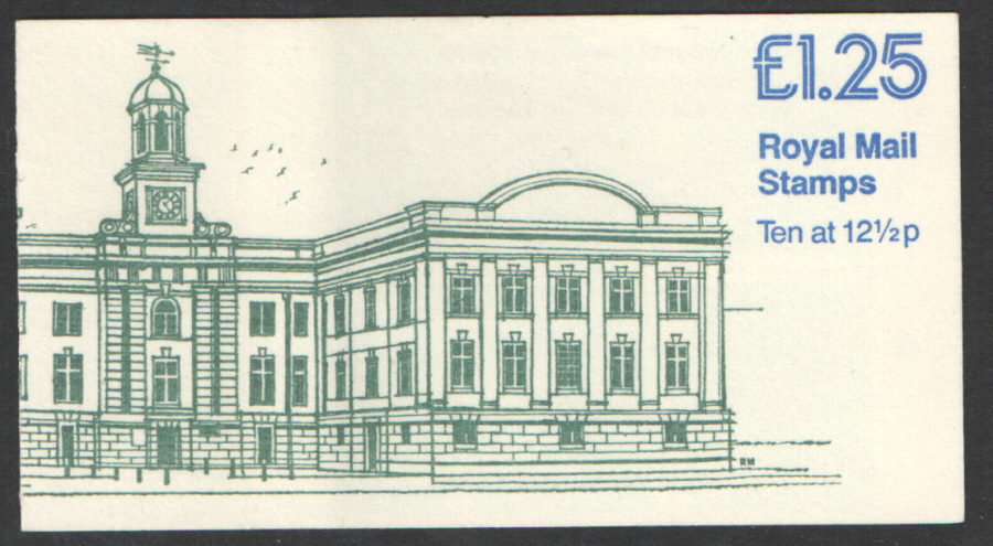 (image for) FK4A / DB7(21) £1.25 Castle Museum, York Left Margin Folded Booklet