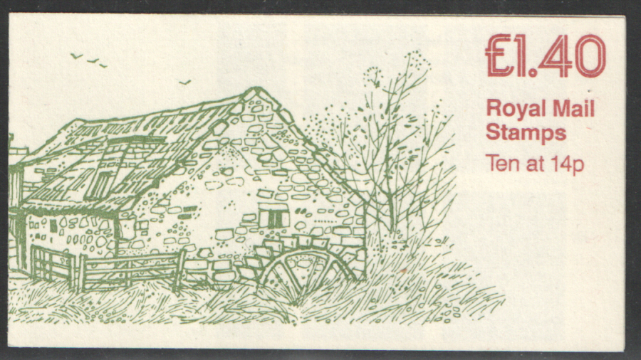 (image for) FM1A / DB8(14) Cyl B3 £1.40 Preston Mill Left Margin Folded Booklet