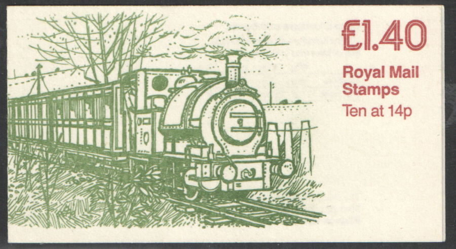 (image for) FM2A / DB8(15) £1.40 Talyllyn Railway Left Margin Folded Booklet