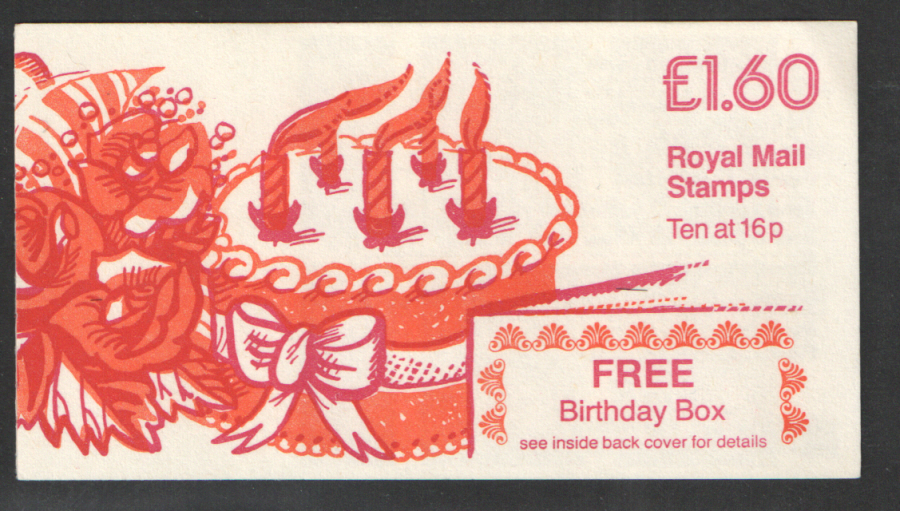 (image for) FS1B / DB8(22)A Cyl B3 £1.60 Birthday Box Offer Right Margin Folded Booklet