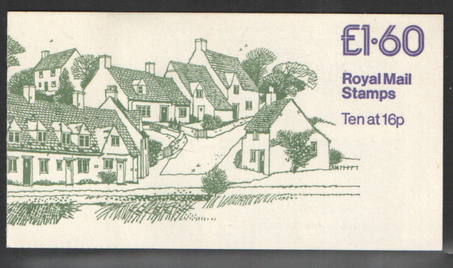 (image for) FS3B / DB8(24)A Cyl B3 £1.60 Arlington Row Right Margin Folded Booklet - Click Image to Close