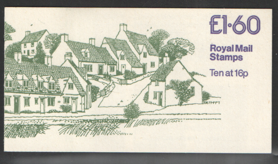 (image for) FS3A / DB8(24) £1.60 Arlington Row Left Margin Folded Booklet