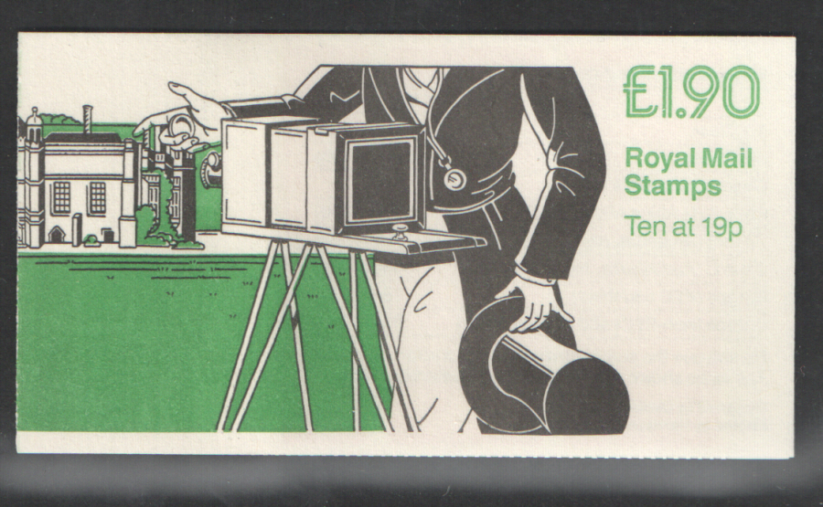 (image for) FV2A / DB8(41) Cyl B3 £1.90 Fox Talbot Left Margin Folded Booklet - Click Image to Close