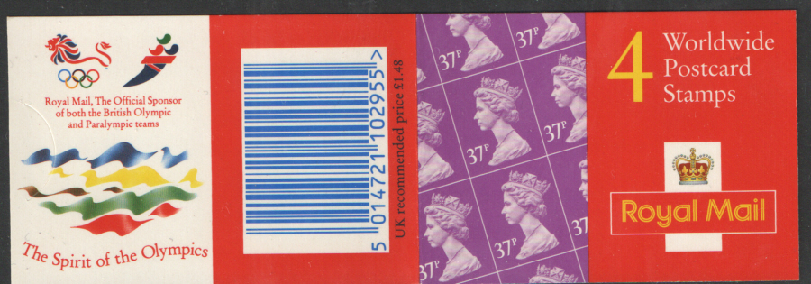 (image for) GL1 / DB18(23) Cyl W1 W1 Walsall £1.48 Barcode Booklet