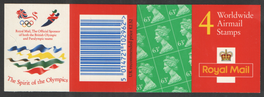 (image for) GR1 / DB18(24) £2.52 Barcode Booklet