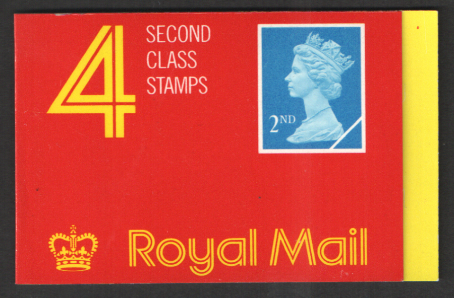 HA2 / DB16(12) Walsall / Harrisons 4 x 2nd Class Barcode Booklet