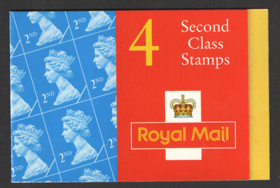(image for) HA9 / DB19(29) Walsall 4 x 2nd Class Barcode Booklet