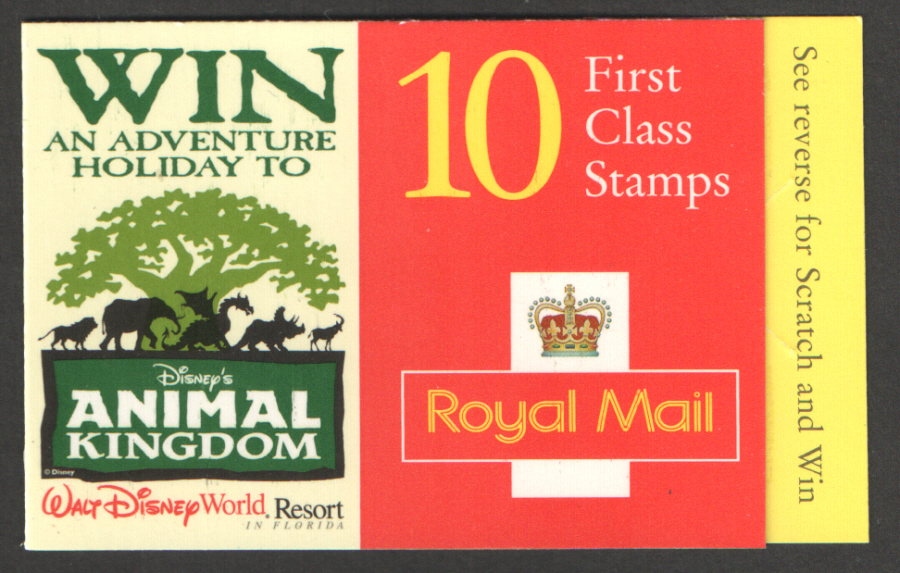 (image for) HD45 / DB17(40) Animal Kingdom 10 x 1st Class Barcode Booklet - Click Image to Close