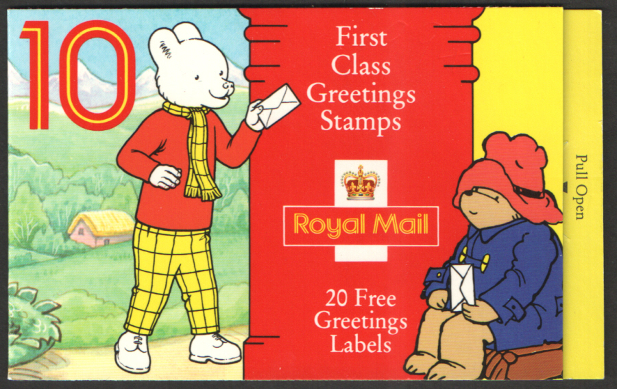 (image for) KX6 / DB13(7) 1994 Rupert Greetings Booklet - Click Image to Close