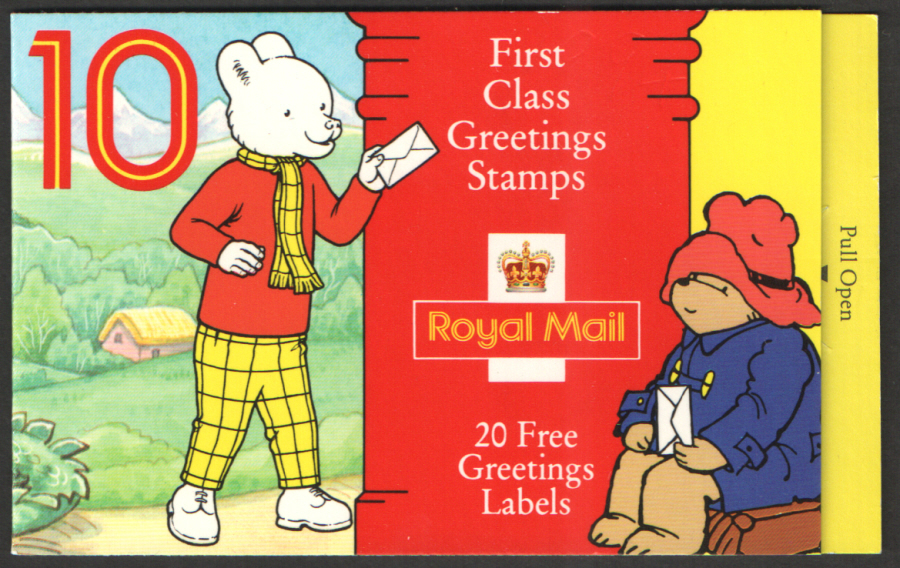 (image for) KX6 / DB13(7) Translucent Gum 1994 Rupert Greetings Booklet