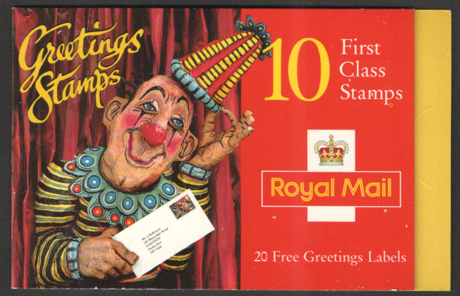 (image for) KX7a / DB13(8)A 1995 Reprinted Artists Greetings Booklet - Click Image to Close