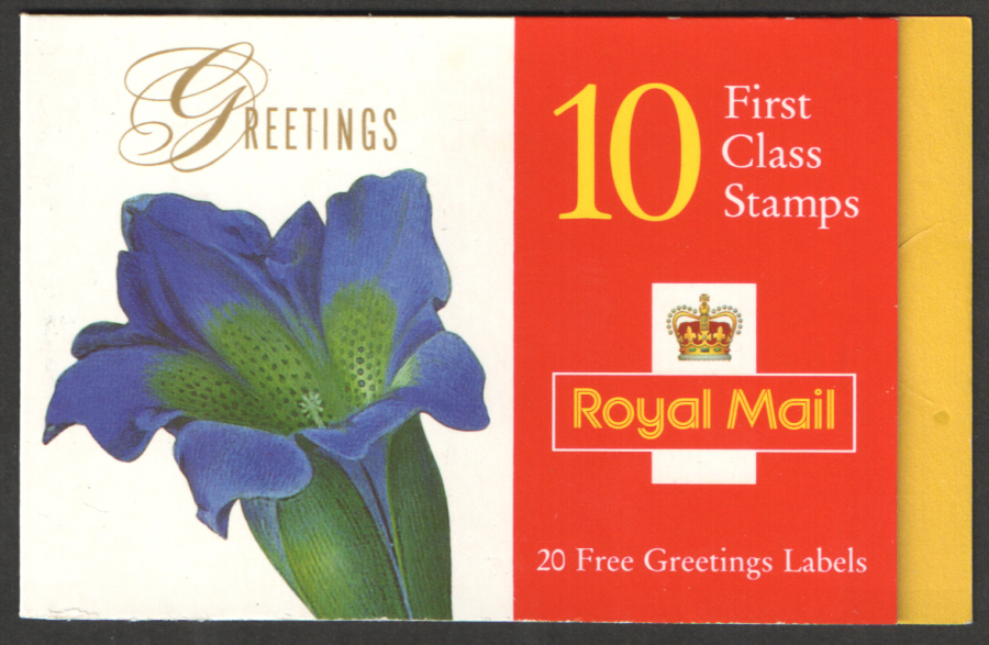 (image for) KX9 / DB13(10) Cyl W5 W5 W9 W4 W3 W6 1997 Flowers Greetings Booklet