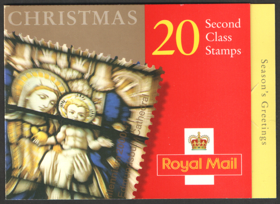 (image for) LX20 / DB12(27) 2000 20 x 2nd Class Christmas Booklet - Click Image to Close