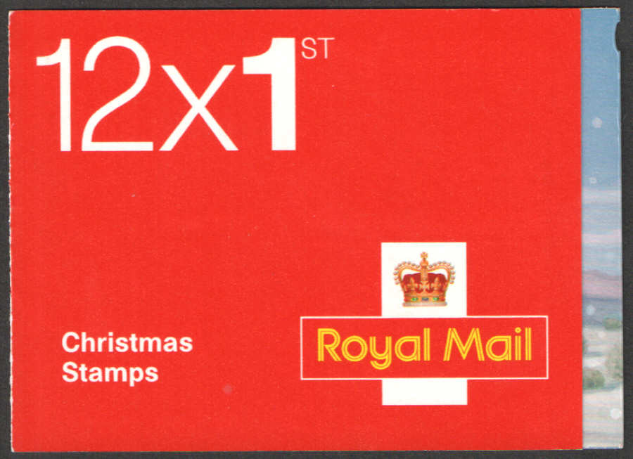 (image for) LX34 / SB6(13) Cyl D1 2007 12 x 1st Class Christmas Booklet - Click Image to Close