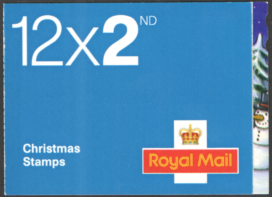 (image for) LX43 / SB6(24) 2012 12 x 2nd Class Christmas Booklet - Click Image to Close