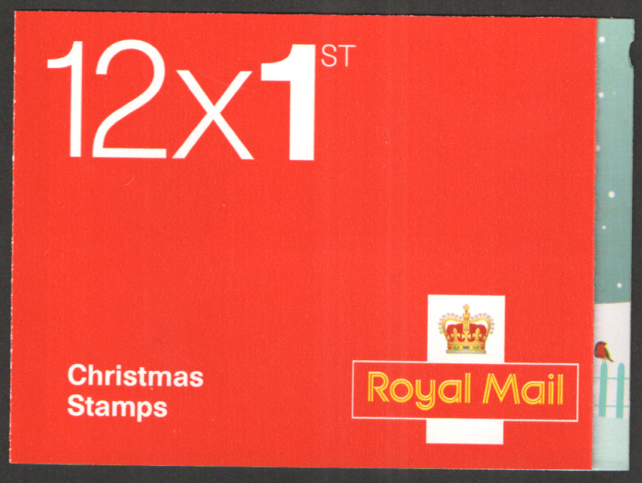 (image for) LX48 / SB6(27) Cyl W1 2014 12 x 1st Class Christmas Booklet - Click Image to Close