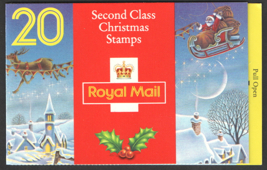 (image for) LX5 / DB12(8) 1993 20 x 19p Christmas Booklet - Click Image to Close