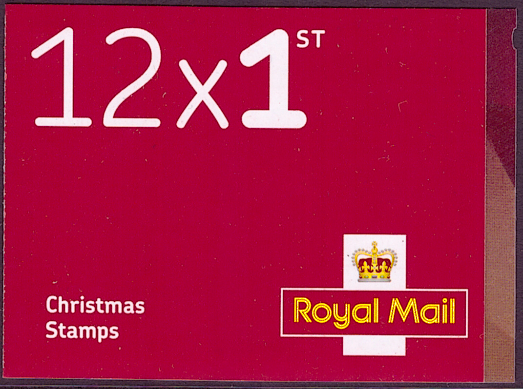 (image for) LX64 / SB6(43) 2021 12 x 1st Class Christmas Booklet - Click Image to Close