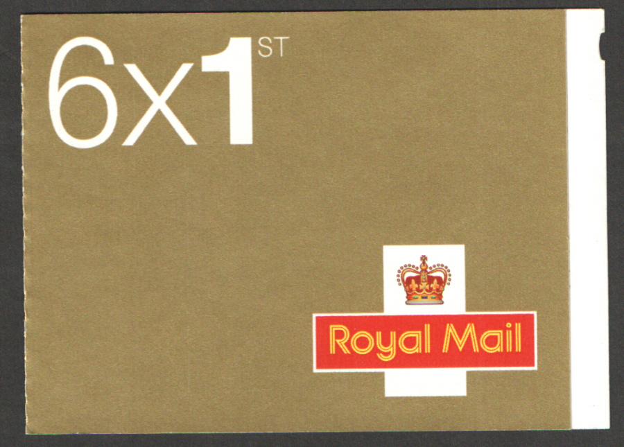 (image for) MB4 / SB1(7) 35mm Imprint 2002 Walsall 6 x 1st Class Booklet