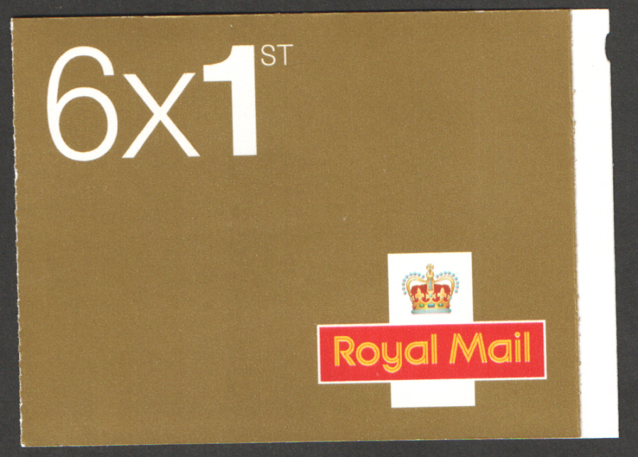 (image for) MB4b / SB1(11) Pre-PiP 2006 Walsall 6 x 1st Class Booklet