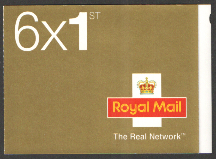 (image for) MB6 / SB1(7)A 2003 Walsall 6 x 1st Class Booklet