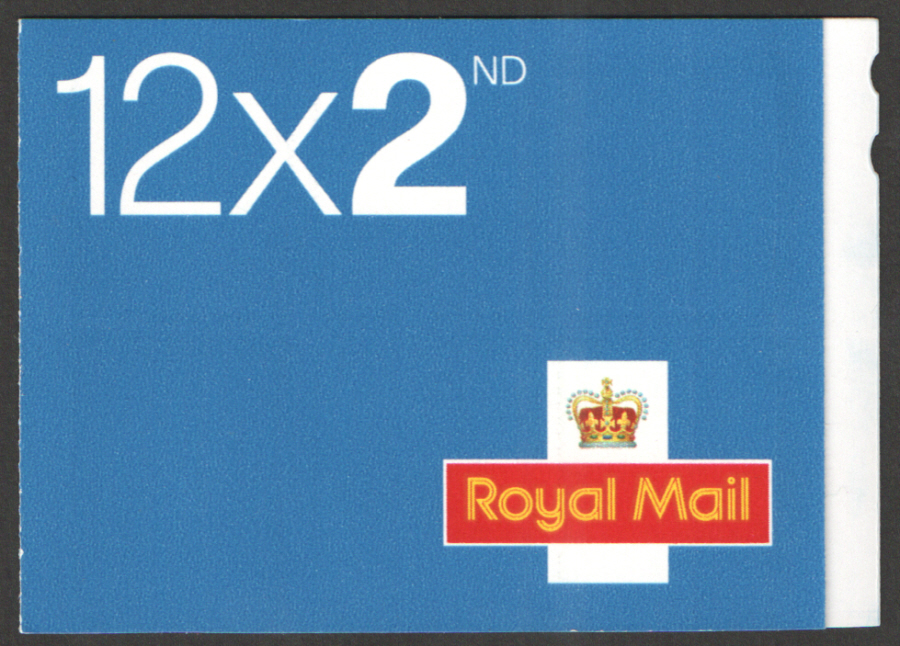 (image for) ME4 / SB2(5)A Bright Fluor 2004 Walsall 12 x 2nd Class Booklet