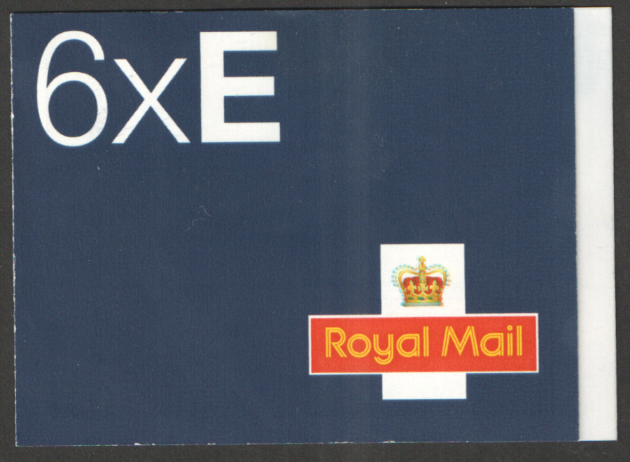 (image for) MH1 / SB4(1) Short Bands Bottom 2002 Walsall 6 x 'E' Booklet
