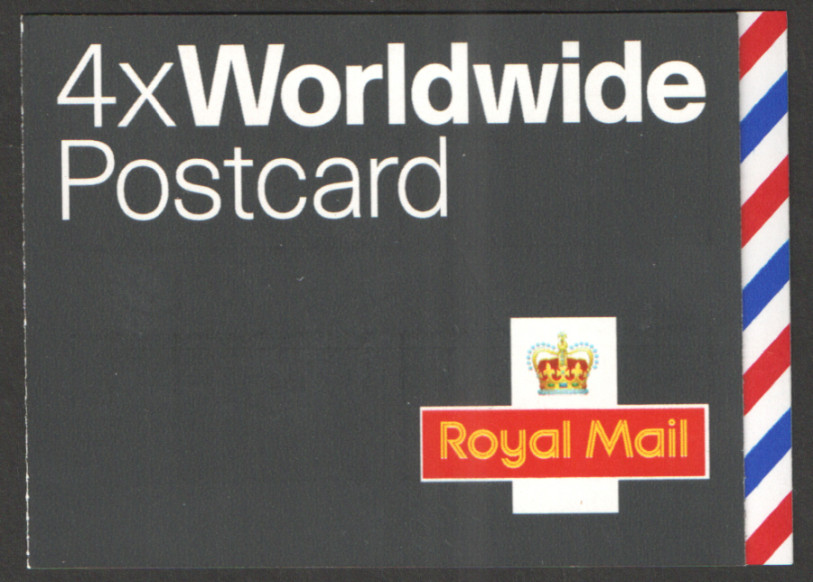 (image for) MJA1 / SB4(9) 2004 Walsall 4 x Worldwide Postcard Booklet