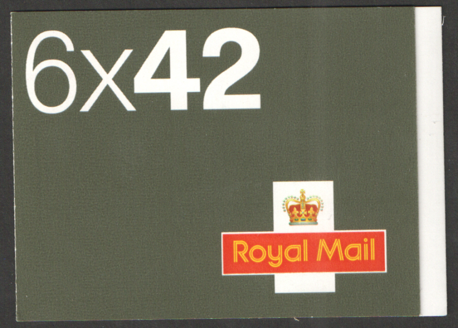 (image for) NA1 / SB4(2) 2002 Walsall 6 x 42p Self Adhesive Booklet - Click Image to Close