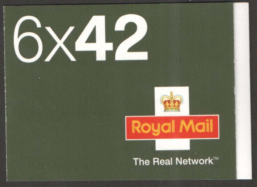(image for) NA2 / SB4(7) 2003 Walsall 6 x 42p Self Adhesive Booklet